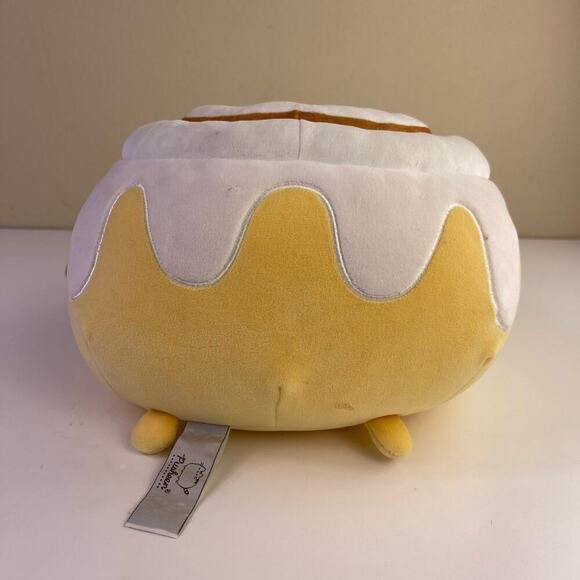 GUND Pusheen Catfé Cinnamon Roll Pusheen Plush Squisheen Cat Stuffed Animal 12” - Picture 3 of 11